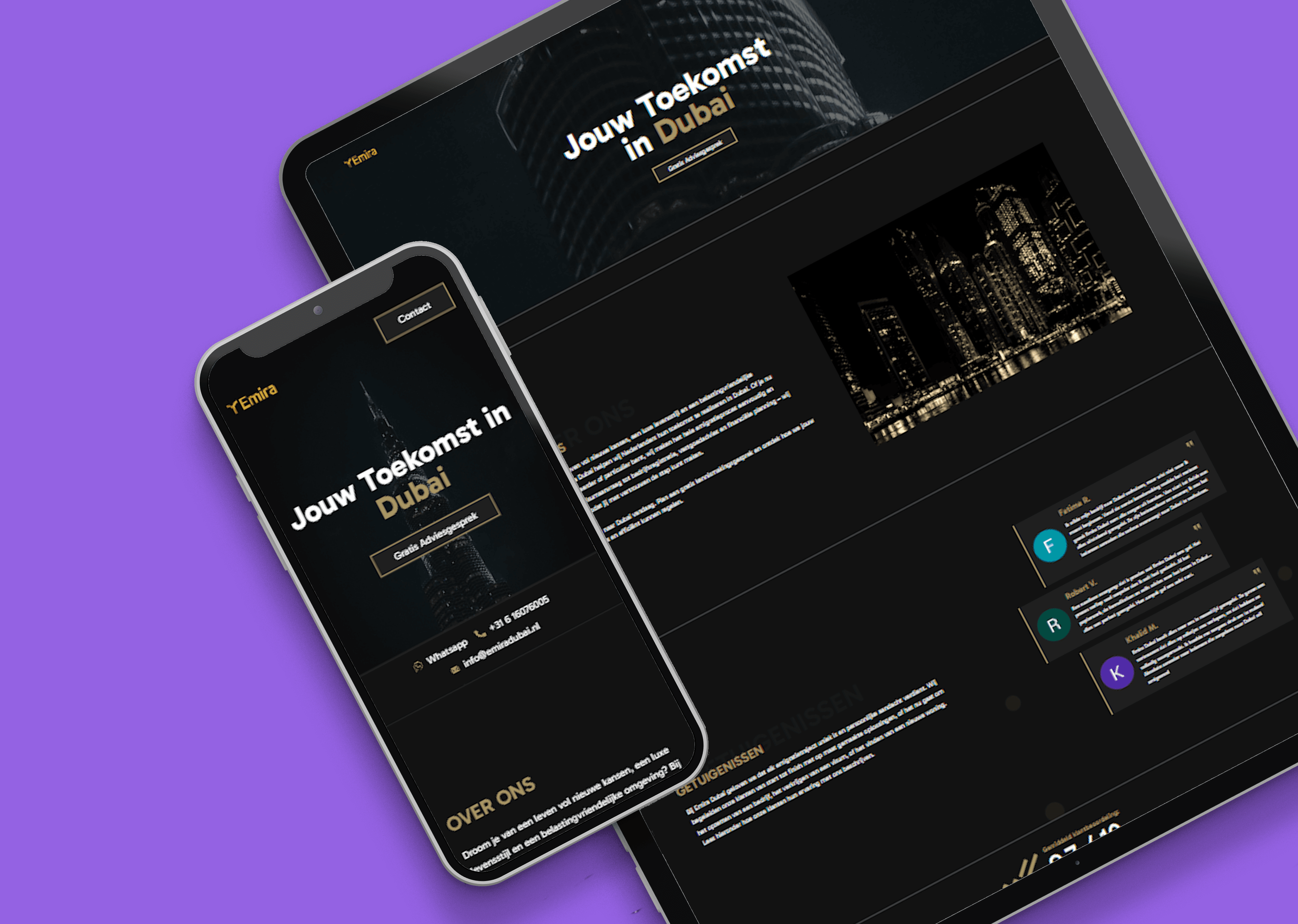 Preview van het Emira Dubai project